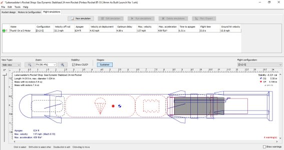 Finless Rocket Engine-Driven Gas-Dynamic or Induction Stabilization Streamlined ...
