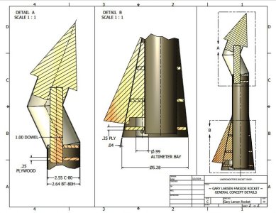 Gary Larsen's Farside Rocket - A BT-80H Scratch Build | Rocketry Forum ...