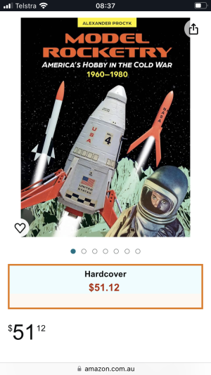 Model Rockets Books New book: Model Rocketry: America’s Hobby in the Cold War 1960–1980 by ...