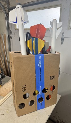 Small Rocket Storage I built a rocket apartment for storage | Rocketry Forum - Model ...